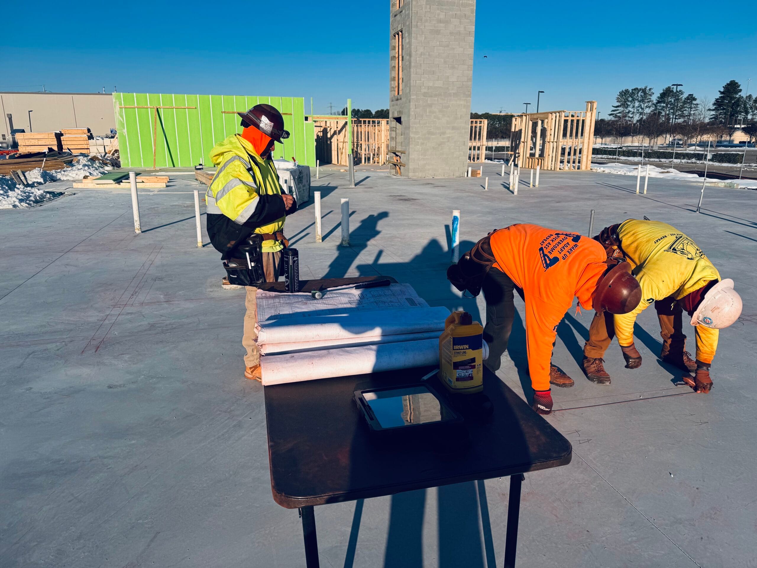 Lara contracting popping out brand new foundation lines